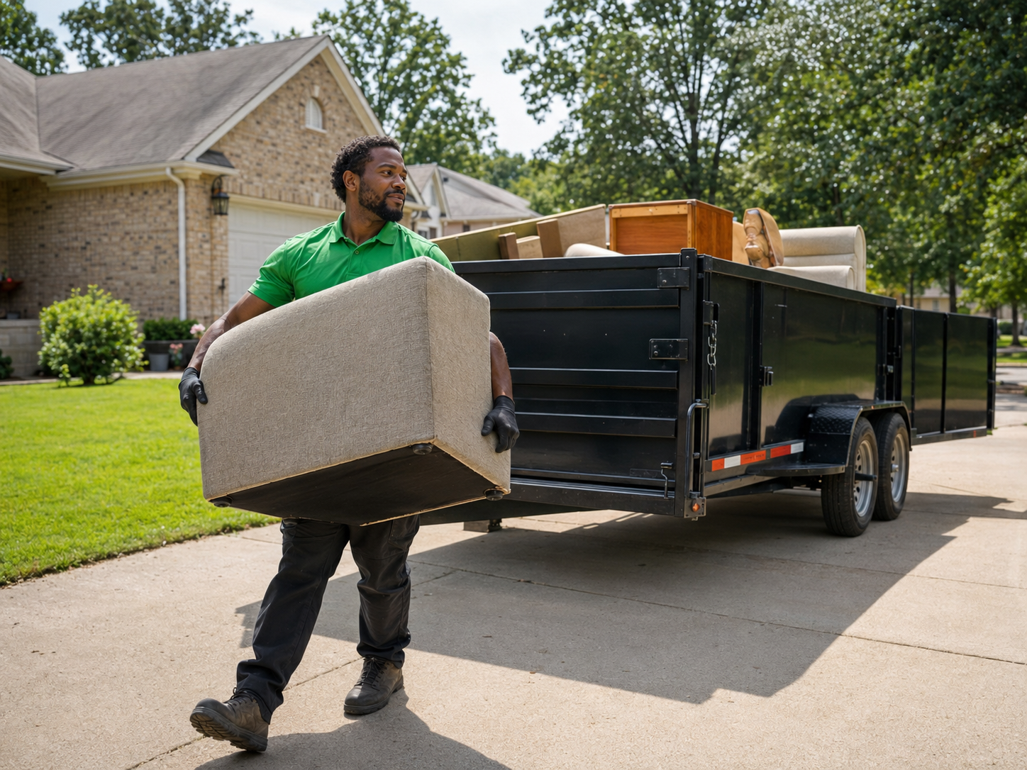 Residential junk removal